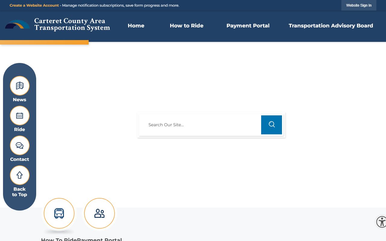 Carteret County court records public transportation source